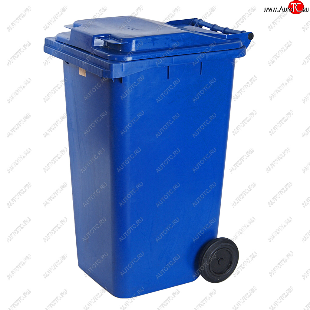 4 749 р. Контейнер мусорный 240л на колесах синий 23.С29 IPLAST IPLAST ip-356605  с доставкой в г. Пермь