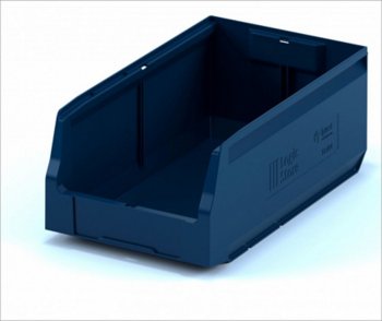 429 р. Лоток складской 400х225х150мм синий IPLAST IPLAST ip-366640  с доставкой в г. Пермь. Увеличить фотографию 3