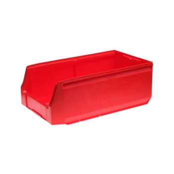 439 р. Лоток складской 350х225х200мм красный IPLAST IPLAST ip-378736  с доставкой в г. Пермь. Увеличить фотографию 1