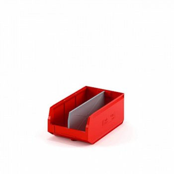 649 р. Лоток складской 500х300х200мм красный IPLAST IPLAST ip-378740  с доставкой в г. Пермь. Увеличить фотографию 4