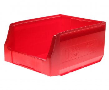 399 р. Лоток складской 300х225х150мм красный IPLAST IPLAST ip-378747  с доставкой в г. Пермь. Увеличить фотографию 1