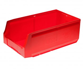 499 р. Лоток складской 400х225х150мм красный IPLAST IPLAST ip-378749  с доставкой в г. Пермь. Увеличить фотографию 1
