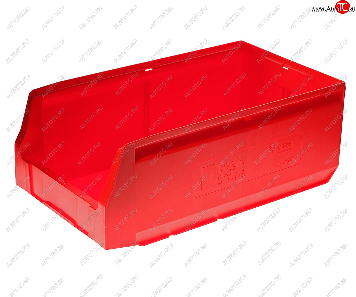 499 р. Лоток складской 400х225х150мм красный IPLAST IPLAST ip-378749  с доставкой в г. Пермь