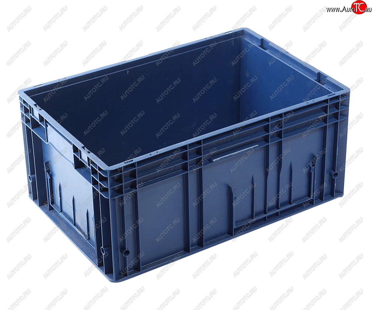 1 439 р. Ящик полимерный многооборотный 594х396х280мм синий IPLAST IPLAST ip-378844 IPLAST ip-378844  с доставкой в г. Пермь