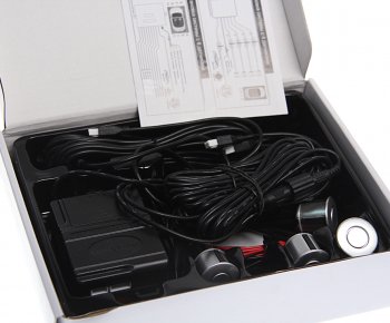 2 379 р. Датчик парковки d=21мм INTERPOWER INTERPOWER ip-422 silver  с доставкой в г. Пермь. Увеличить фотографию 3