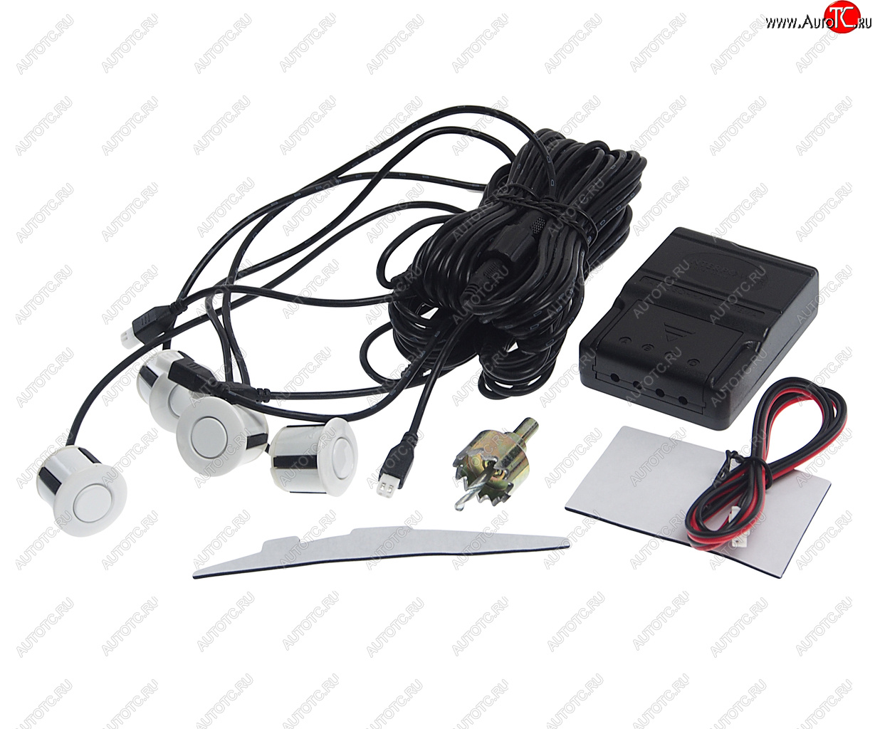 2 189 р. Датчик парковки d=21мм INTERPOWER INTERPOWER ip-422 white  с доставкой в г. Пермь
