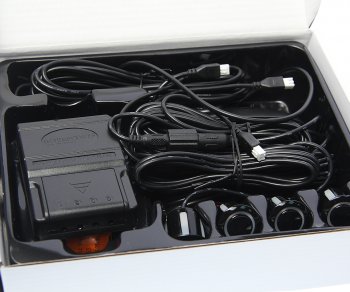 2 599 р. Датчик парковки d=19мм INTERPOWER INTERPOWER ip-430 black  с доставкой в г. Пермь. Увеличить фотографию 3