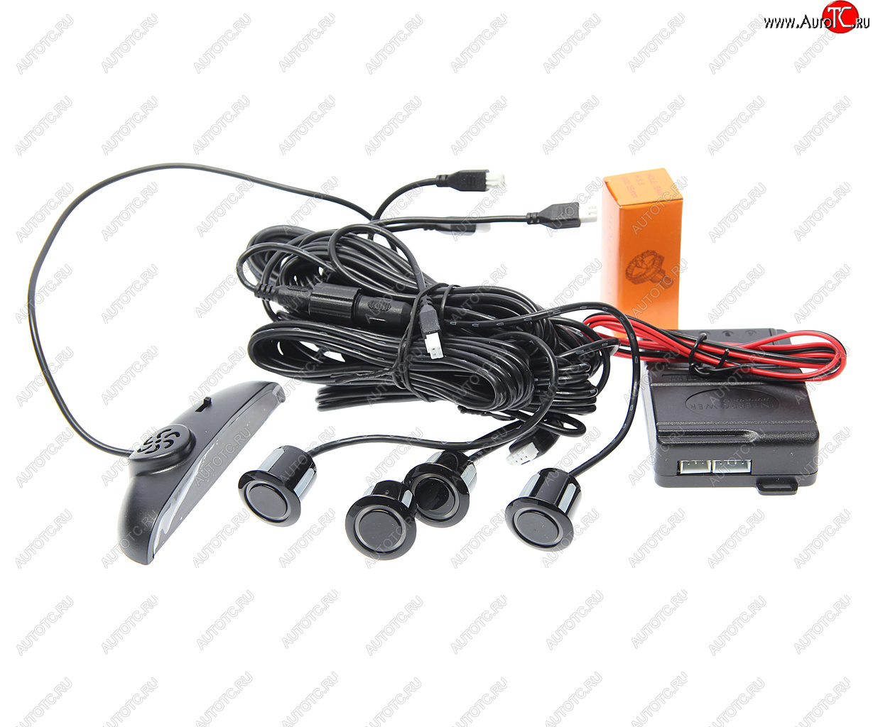 2 599 р. Датчик парковки d=19мм INTERPOWER INTERPOWER ip-430 black  с доставкой в г. Пермь
