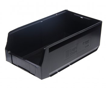 369 р. Лоток складской 400х225х150мм черный IPLAST IPLAST ip-565618 IPLAST ip-565618  с доставкой в г. Пермь. Увеличить фотографию 1
