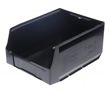 235 р. Лоток складской 300х225х150мм черный IPLAST IPLAST ip-566419 IPLAST ip-566419  с доставкой в г. Пермь. Увеличить фотографию 1