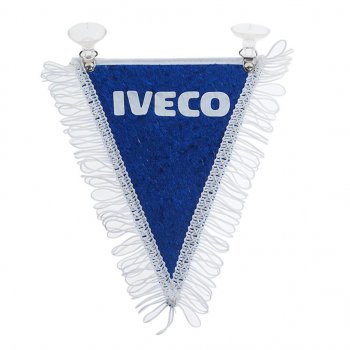 204 р. Вымпел IVECO с бахромой на 2-х присосках АВТОРЕАЛ АВТОРЕАЛ iveco АВТОРЕАЛ iveco  с доставкой в г. Пермь. Увеличить фотографию 1