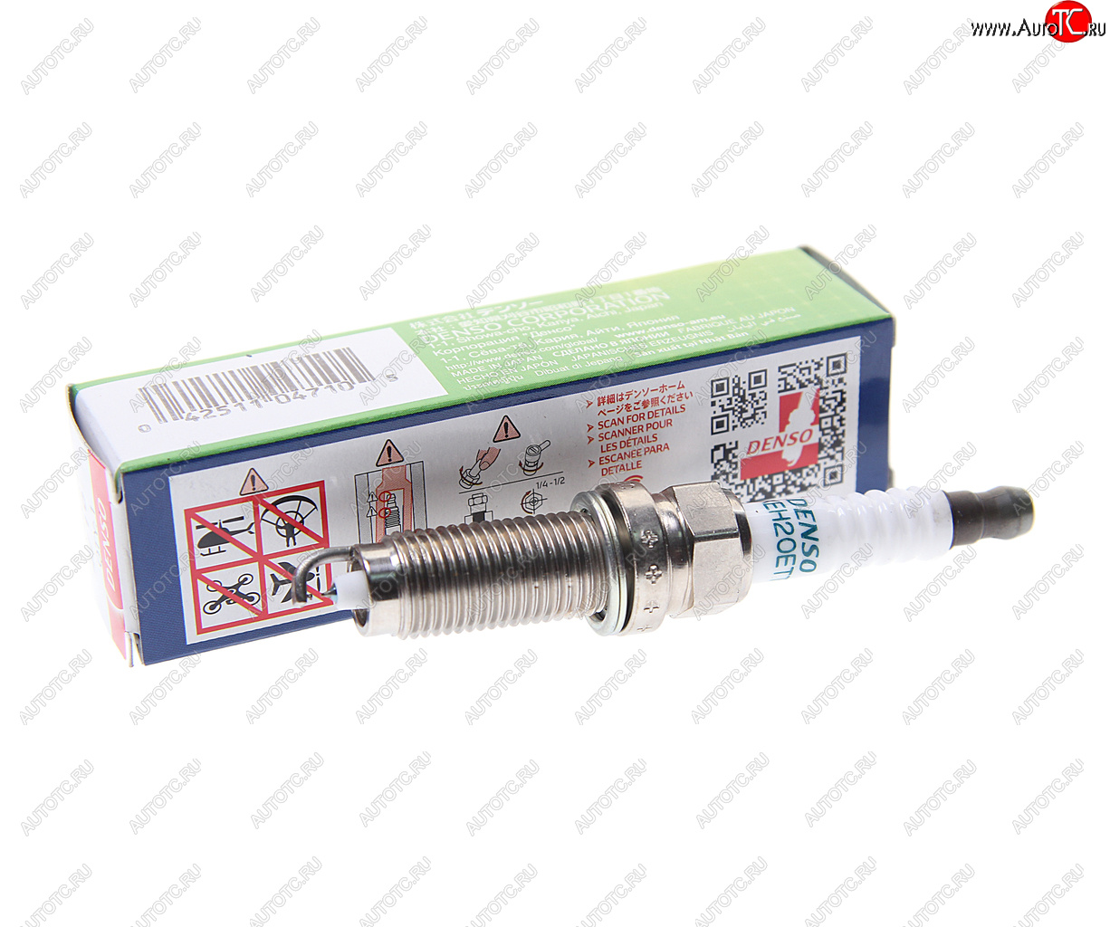 1 369 р. Свеча зажигания IXEH20ETT IRIDIUM TT DENSO DENSO ixeh20ett  с доставкой в г. Пермь