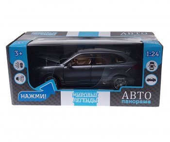 3 289 р. Модель автомобиля PORCHE Cayenne S металлическая (1:24) АВТОПАНОРАМА АВТОПАНОРАМА j10053jb1251131  с доставкой в г. Пермь. Увеличить фотографию 2