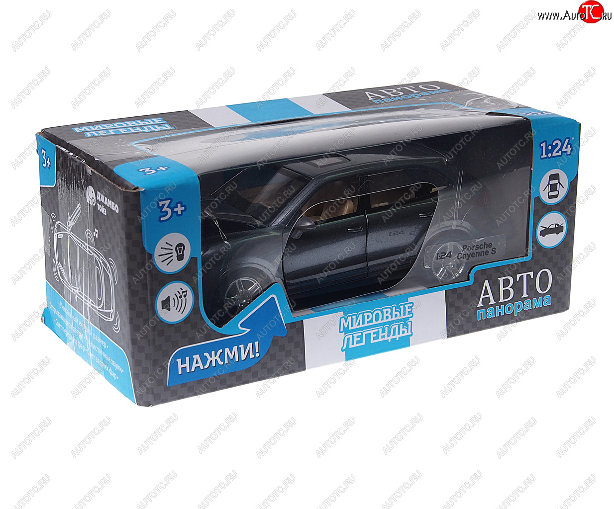 3 289 р. Модель автомобиля PORCHE Cayenne S металлическая (1:24) АВТОПАНОРАМА АВТОПАНОРАМА j10053jb1251131  с доставкой в г. Пермь