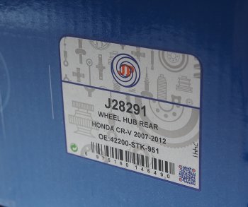 2 999 р. Ступица HONDA CR-V (07-) задняя J&P J&P j28291  с доставкой в г. Пермь. Увеличить фотографию 5