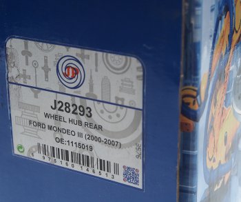 4 199 р. Ступица FORD Focus (05-),Mondeo 3 (00-) задняя в сборе J&P J&P j28293  с доставкой в г. Пермь. Увеличить фотографию 5
