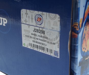 3 149 р. Ступица VW Passat (97-05) AUDI A6 SKODA Superb (98-05) задняя с подшипником J&P J&P j28298  с доставкой в г. Пермь. Увеличить фотографию 5