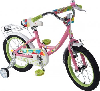 5 499 р. Велосипед 16 1-ск. (4-6 лет) розовый Joying STITCH STITCH jk1912007 16 b  с доставкой в г. Пермь. Увеличить фотографию 8