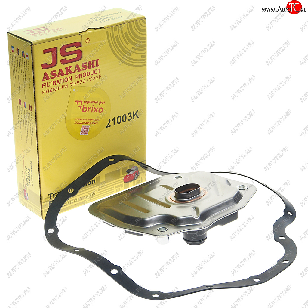 3 399 р. Фильтр масляный АКПП TOYOTA Yaris (03-12) (с прокладкой) JS ASAKASHI JS ASAKASHI jt21003k JS ASAKASHI jt21003k  с доставкой в г. Пермь