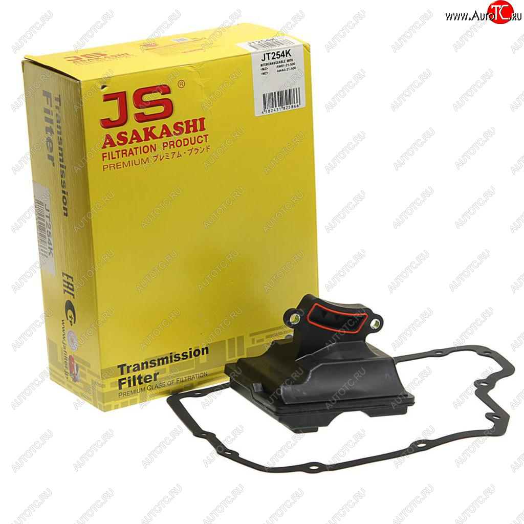 4 299 р. Фильтр масляный АКПП MAZDA CX-7 (09-) (с прокладкой) JS ASAKASHI JS ASAKASHI jt254k  с доставкой в г. Пермь