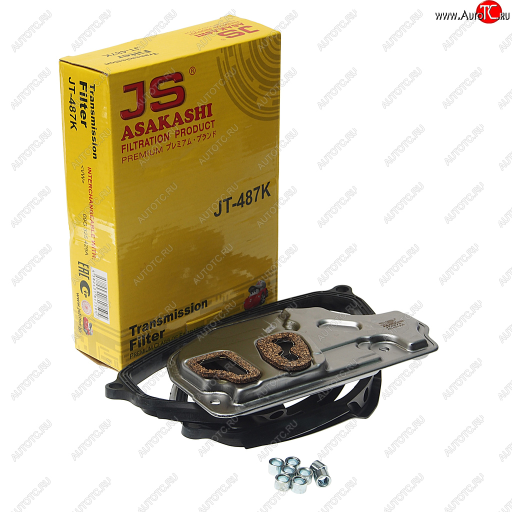 6 699 р. Фильтр масляный АКПП VW Golf 5,Jetta,Passat (05-) (с прокладкой) JS ASAKASHI JS ASAKASHI jt487k  с доставкой в г. Пермь
