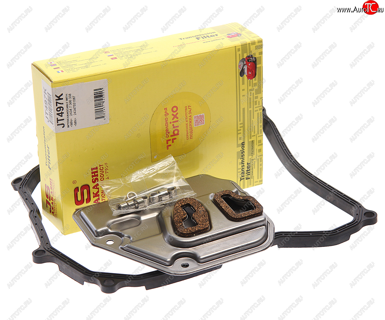 4 949 р. Фильтр масляный АКПП MINI Clubman (07-) (с прокладкой) JS ASAKASHI JS ASAKASHI jt497k  с доставкой в г. Пермь