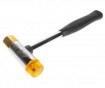 3 599 р. Молоток 89х250мм двухсторонний пластиковый боек JTC JTC TOOLS CO., LTD jtc-533108 JTC TOOLS CO., LTD jtc-533108  с доставкой в г. Пермь. Увеличить фотографию 1