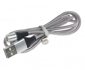 158 р. Кабель micro USB 1м FAISON FAISON k-05 union grey  с доставкой в г. Пермь. Увеличить фотографию 1