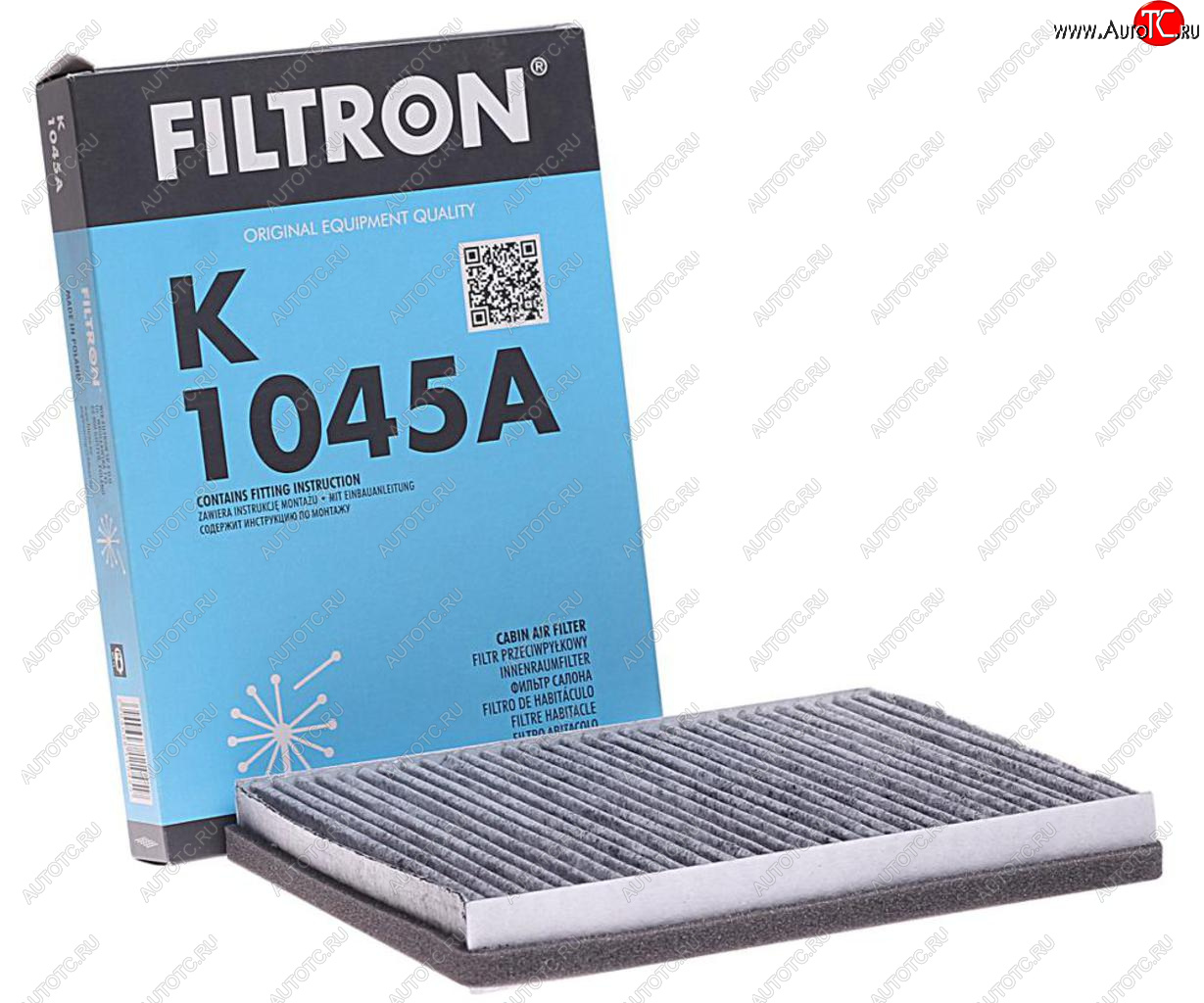1 299 р. Фильтр воздушный салона VW Passat угольный FILTRON FILTRON k1045a  с доставкой в г. Пермь