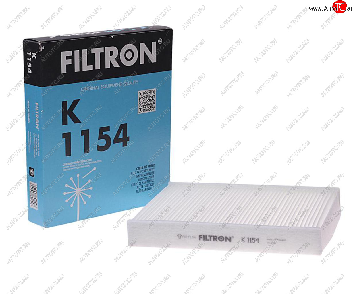 499 р. Фильтр воздушный салона FILTRON FILTRON k1154  с доставкой в г. Пермь