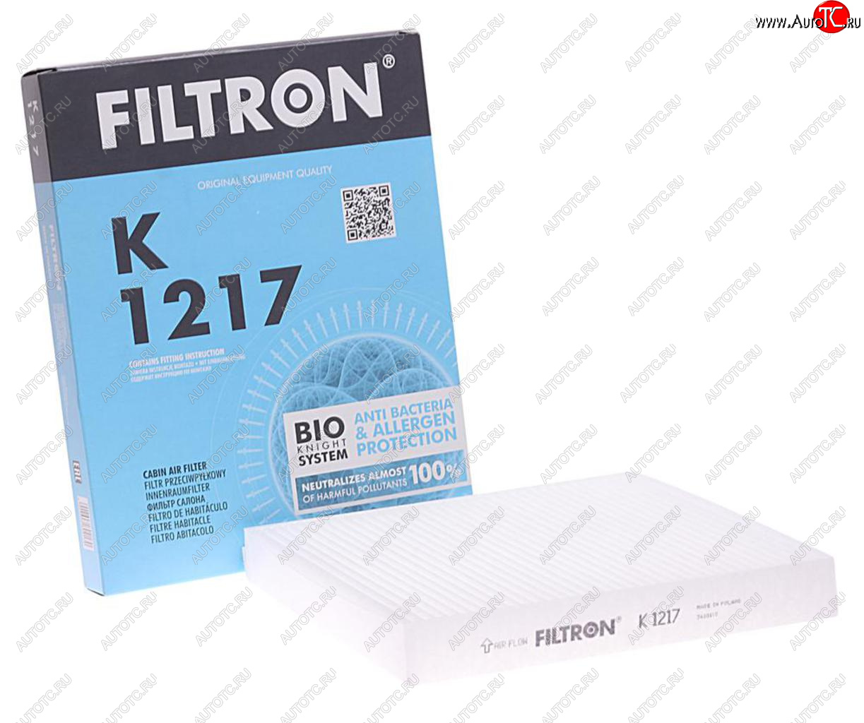 429 р. Фильтр воздушный салона NISSAN Murano (02-08) FILTRON FILTRON k1217  с доставкой в г. Пермь