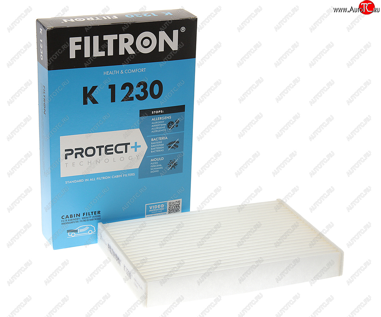 399 р. Фильтр воздушный салона NISSAN Juke RENAULT Fluence FILTRON FILTRON k1230  с доставкой в г. Пермь