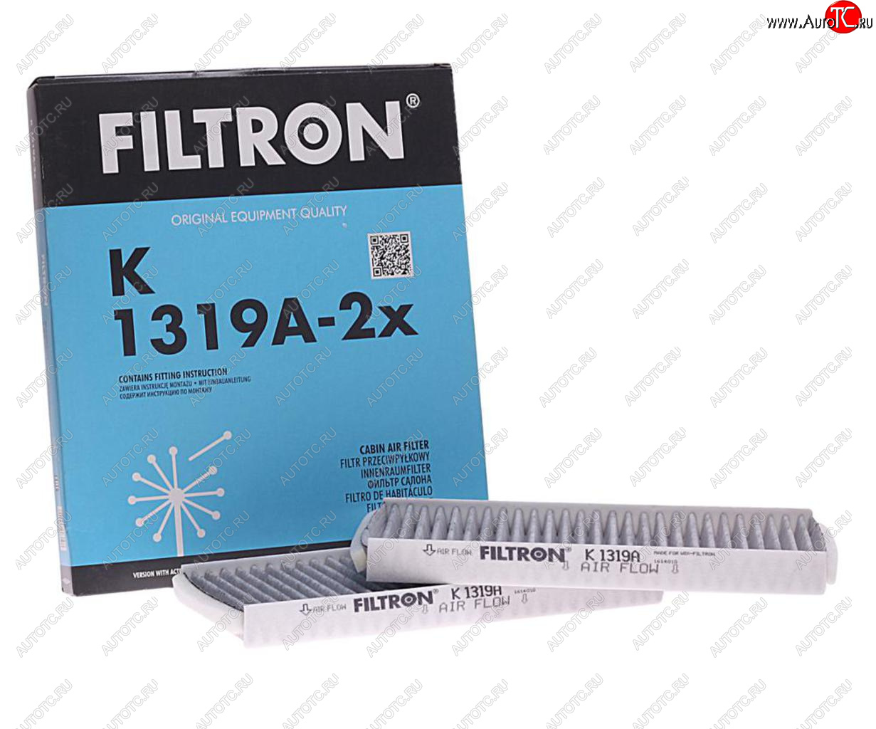 1 339 р. Фильтр воздушный салона MAZDA MPV LW (02-),RX-8 FILTRON FILTRON k1319a-2x  с доставкой в г. Пермь