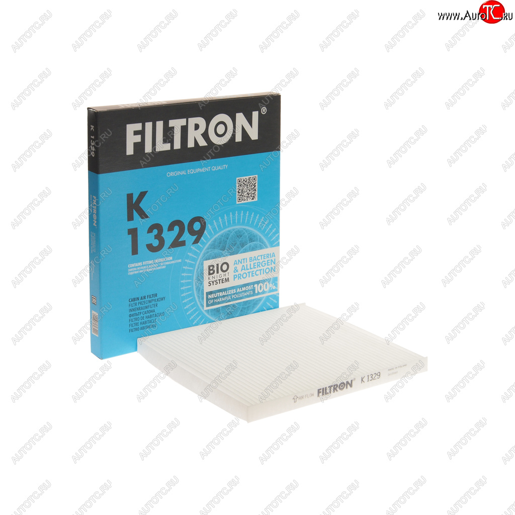 529 р. Фильтр воздушный салона HYUNDAI Solaris KIA Rio (11-) FILTRON FILTRON k1329  с доставкой в г. Пермь