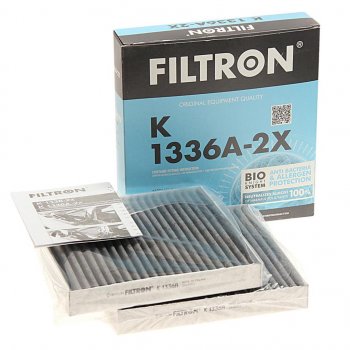 Фильтр воздушный салона BMW X3 (10-),X4 (14-) комплект FILTRON FILTRON k1336a-2x