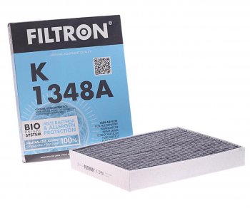 1 179 р. Фильтр воздушный салона FORD Mondeo (14-) угольный FILTRON FILTRON k1348a  с доставкой в г. Пермь. Увеличить фотографию 1