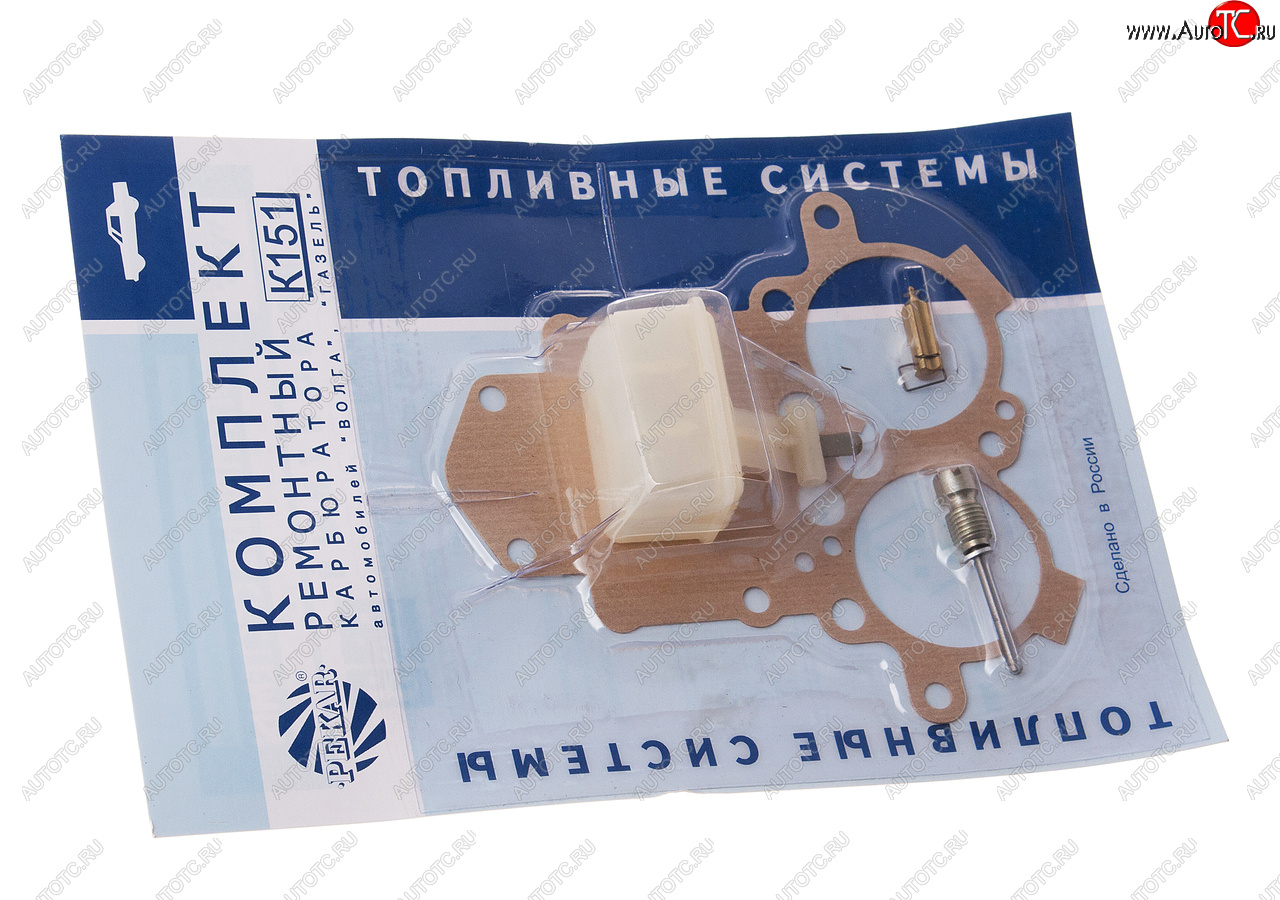 699 р. Ремкомплект карбюратора ГАЗ-2410,3302 К-151 №3 PEKAR PEKAR к151рк3  с доставкой в г. Пермь