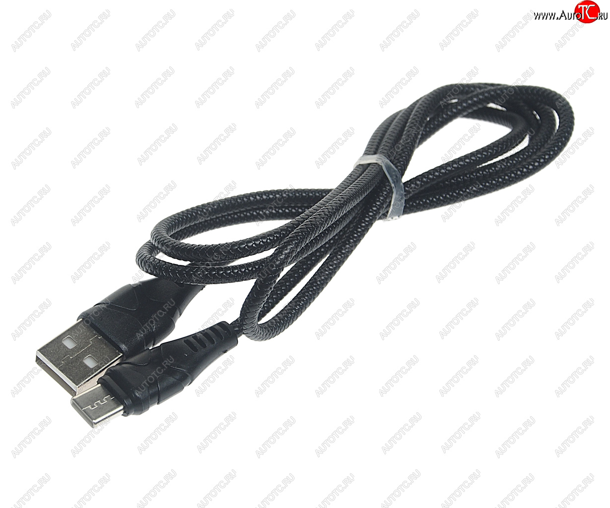 196 р. Кабель USB Type C 1м FAISON FAISON k-50 zero black  с доставкой в г. Пермь