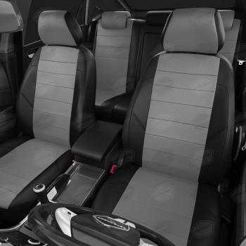 8 199 р. Авточехлы KIA Sportage (10-16) HYUNDAI IX35(10-16),Tucson(10-15) экокожа черно-серые компл.AVTOLIDER AVTOLIDER ka15-0906-ec02  с доставкой в г. Пермь. Увеличить фотографию 2