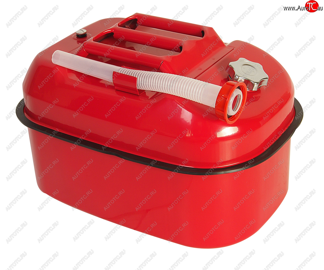 4 699 р. Канистра 20л сталь плоская со сливным устройством AUTOPROFI AUTOPROFI kan-500 (20l)  с доставкой в г. Пермь