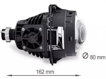 4 749 р. Линза светодиодная BI-LED CLEARLIGHT CLEARLIGHT kbm cl g3 a8 2  с доставкой в г. Пермь. Увеличить фотографию 2