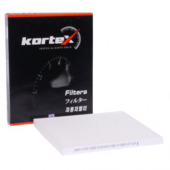 499 р. Фильтр воздушный салона KIA Cerato (04-),Carnival (05-),Sorento (09-) KORTEX KORTEX kc0009 KORTEX kc0009  с доставкой в г. Пермь. Увеличить фотографию 1