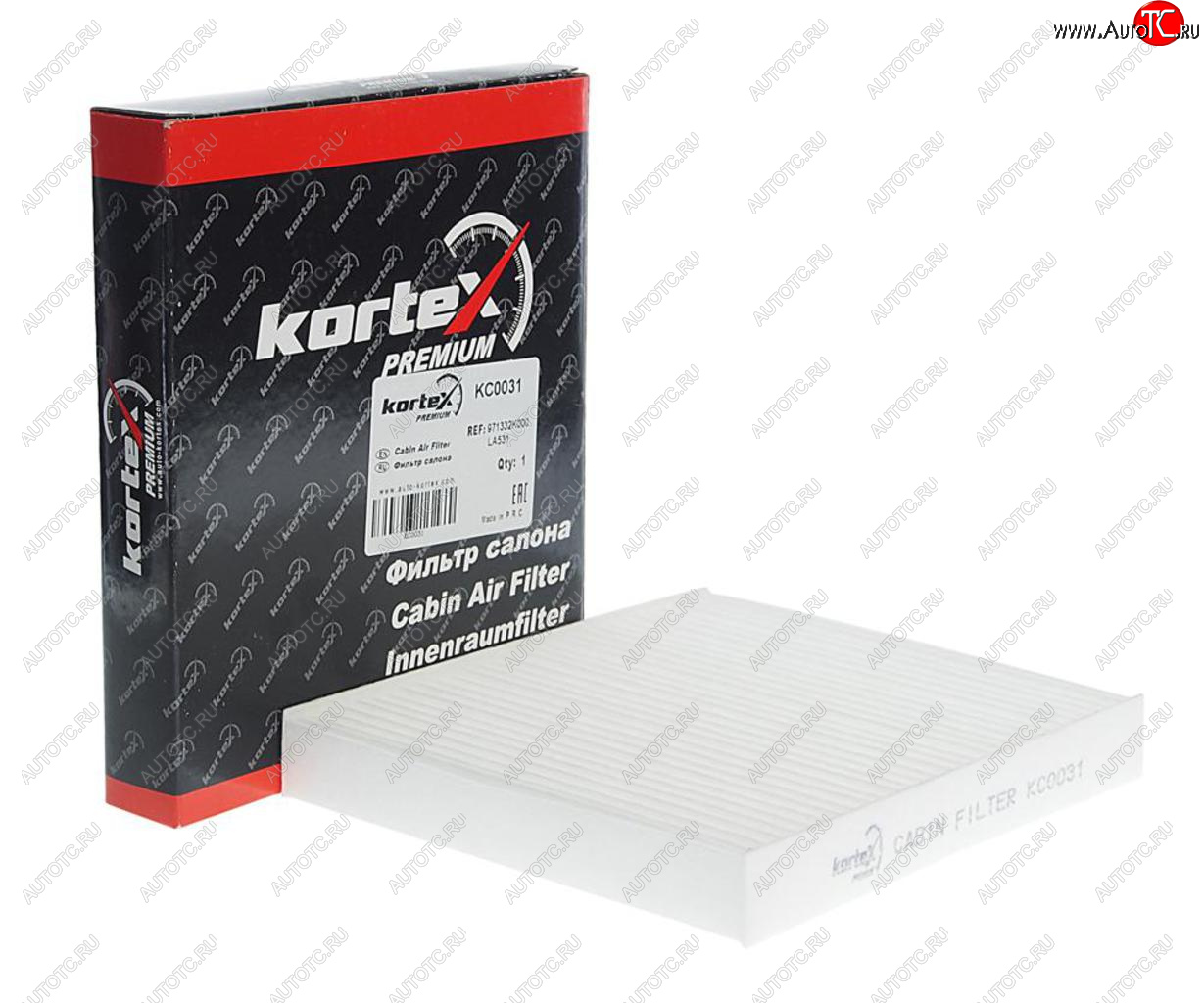 250 р. Фильтр воздушный салона KIA Soul (09-) KORTEX KORTEX kc0031  с доставкой в г. Пермь