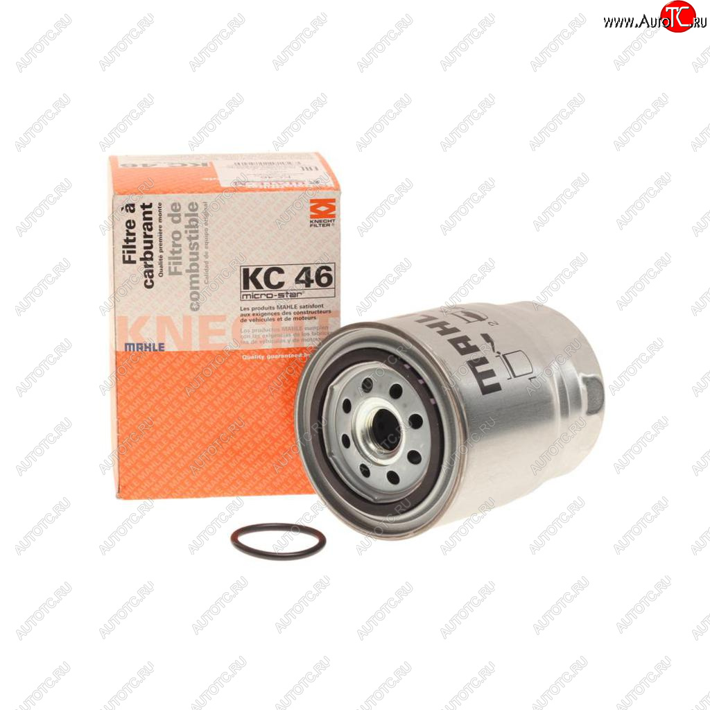 2 589 р. Фильтр топливный MITSUBISHI Pajero (91-) HYUNDAI Porter (2.5 TD) (замена на KC578D) MAHLE MAHLE kc46  с доставкой в г. Пермь