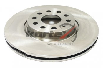 4 699 р. Диск тормозной VW Caddy,Golf,Jetta,Passat AUDI A3,Q3 SEAT Leon SKODA Yeti передний (1шт.) KORTEX KORTEX kd0114  с доставкой в г. Пермь. Увеличить фотографию 5