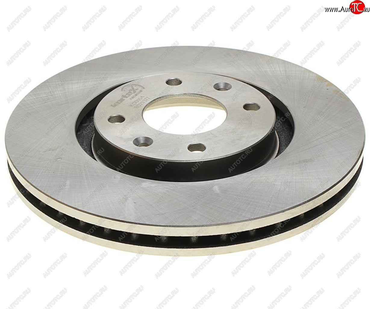 3 699 р. Диск тормозной PEUGEOT 207,307,308,Partner CITROEN C4,C5,Berlingo передний (1шт.) KORTEX KORTEX kd0154  с доставкой в г. Пермь