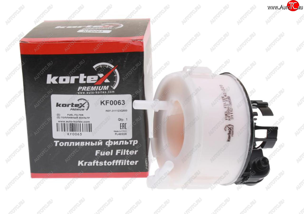 529 р. Фильтр топливный HYUNDAI Tucson (09-),ix35 (09-) KIA Sportage (10-) (в баке) KORTEX KORTEX kf0063  с доставкой в г. Пермь