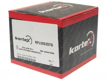 1 569 р. Фара противотуманная FORD Transit (06-),Fiesta (06-) леваяправая KORTEX KORTEX kfl5002std  с доставкой в г. Пермь. Увеличить фотографию 3