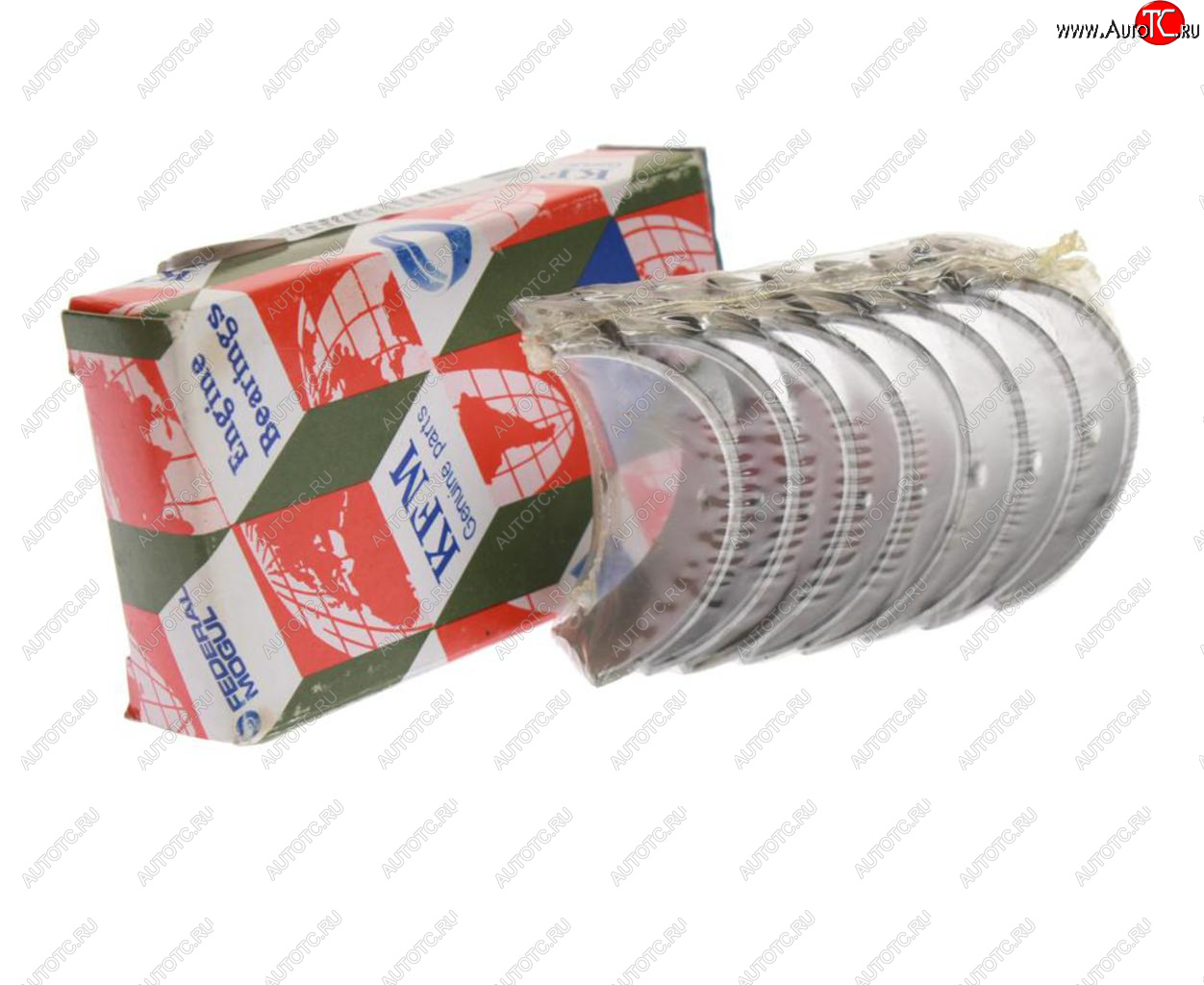 2 589 р. Вкладыши KIA Spectra,Sephia (97-) (1.5) (DOHC) шатунные d+0.50 комплект (8шт.) KFM KFM kk1y0-11sfx  с доставкой в г. Пермь
