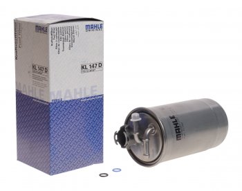 Фильтр топливный VW AUDI A4 (00-08) SKODA (1.92.0 TDI) FIAT Punto (94-99) (1.7 TD) MAHLE MAHLE kl147d